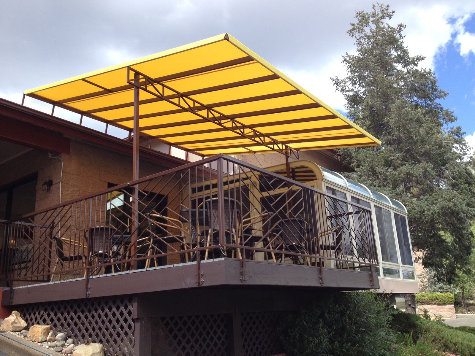 Commercial Patio Covers — custom shade by A Shade Beyond