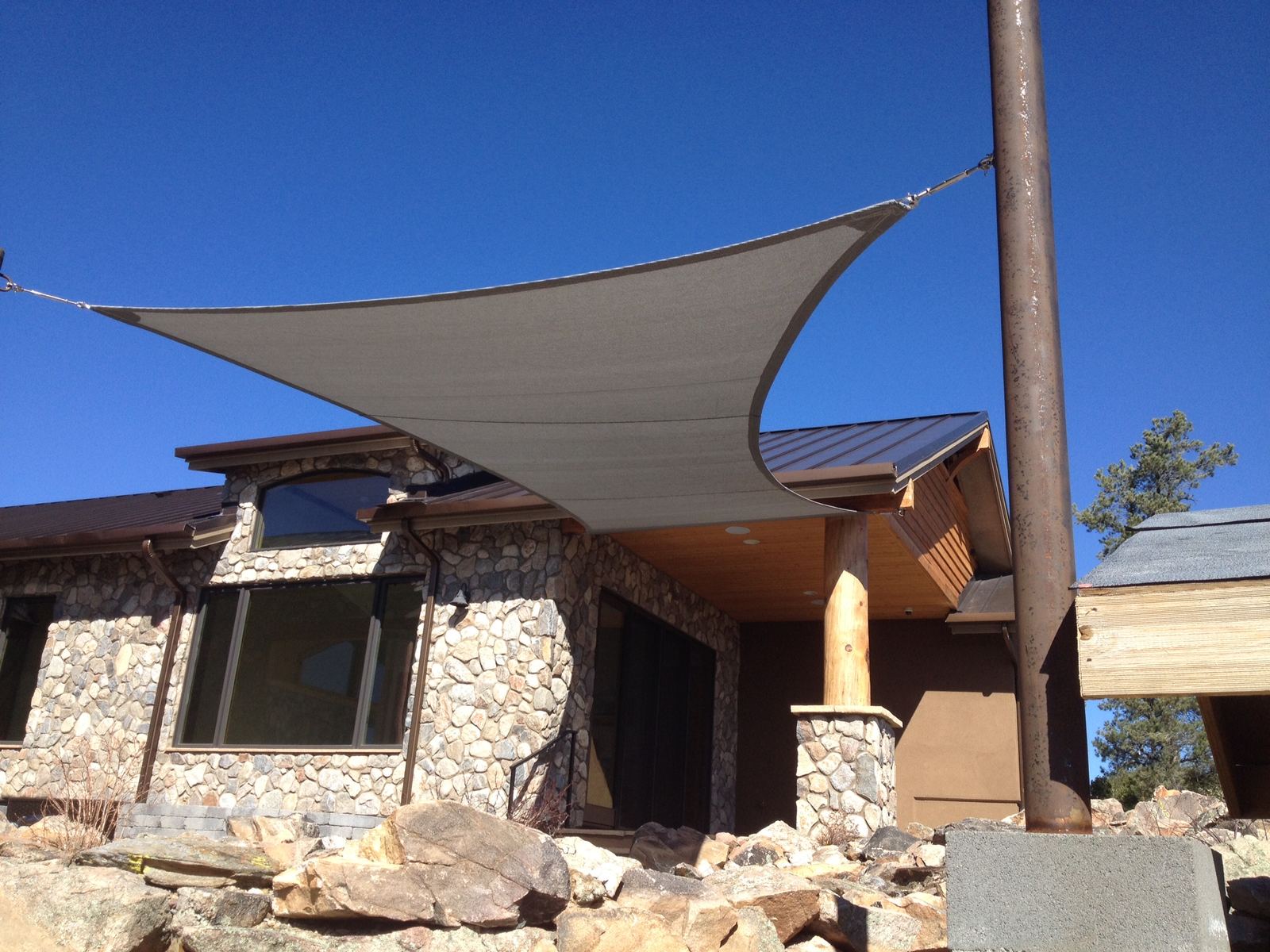 Residential Shade Sails — custom shade by A Shade Beyond